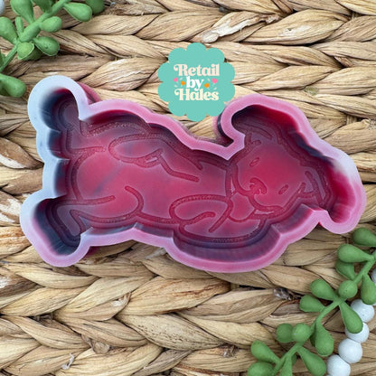 Pitbull Freshie Mold, Dog Freshie Mold, Dog Breed Freshie Molds, Freshie Molds for Beginners, Heat Safe Silicone Mold, Simple Freshie mold