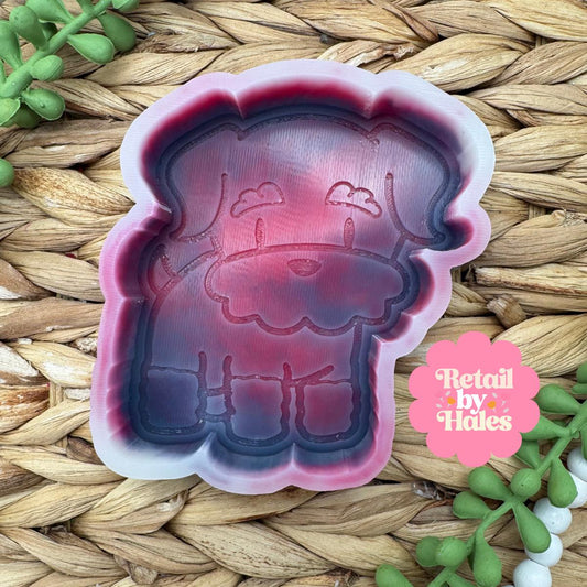 Schnauzer Freshie Mold, Dog Freshie Mold, Dog Breed Freshie Molds, Freshie Molds for Beginners, Heat Safe Silicone Mold, Simple Freshie mold