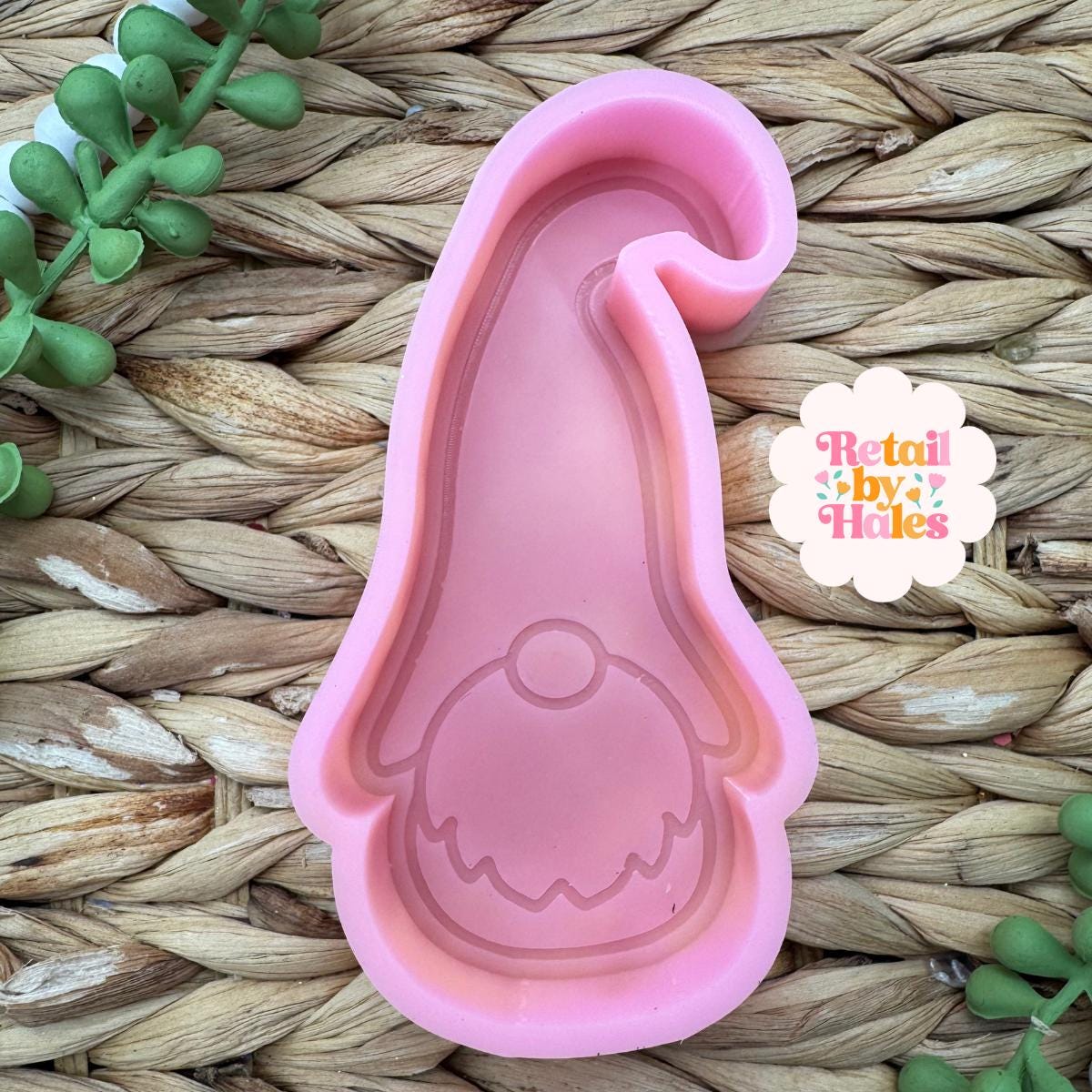 Gnome Freshie Mold, cute freshie molds, beginner freshie making supplies, popular freshie molds, easy to decorate freshie molds