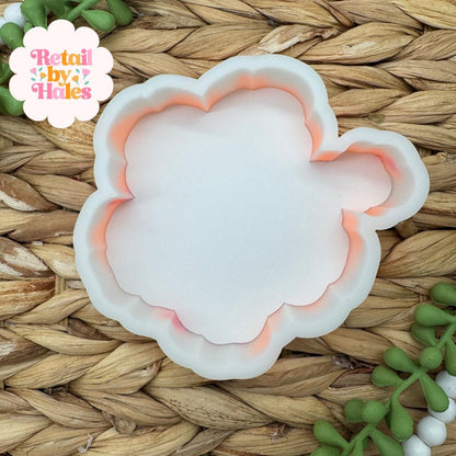 Hibiscus Mold, Flower Freshie Mold, Simple Freshie Mold, Easy Beginner Freshie Mold, Summer Freshie Mold, Tropical Freshie Mold