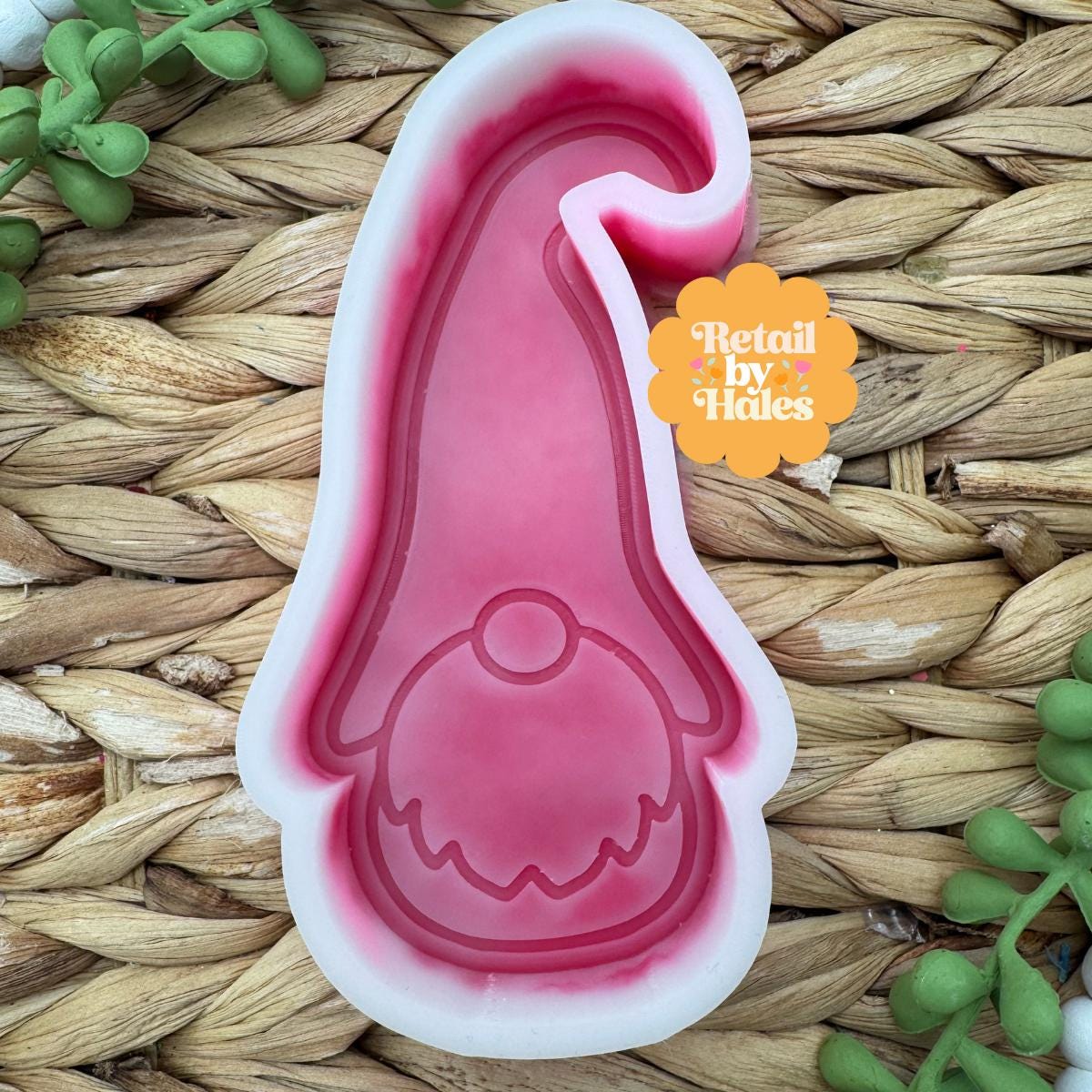 Gnome Freshie Mold, cute freshie molds, beginner freshie making supplies, popular freshie molds, easy to decorate freshie molds