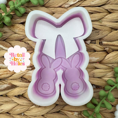Cherries with Easter Bunny Bootie Freshie Mold