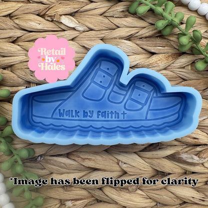 Jerusalem Cruisers freshie mold, Walk by Faith Freshie mold, christian silicone mold, sandal soap mold, Jesus freshie mold, christian molds