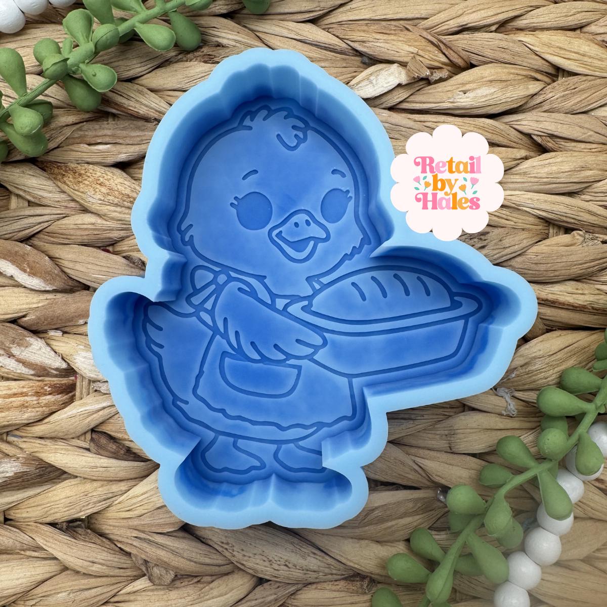 Sourdough Goose freshie mold, trad wife goose freshie mold, homestead freshie mold, sourdough freshie mold, baking freshie mold