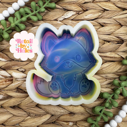 Fox Freshie Mold, Fox Soap mold, Fox Wax Melt Mold, Animal Freshie Molds, Freshie Molds for Beginners, Forest Animal Silicone Mold,