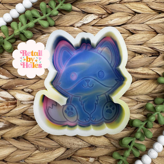 Fox Freshie Mold, Fox Soap mold, Fox Wax Melt Mold, Animal Freshie Molds, Freshie Molds for Beginners, Forest Animal Silicone Mold,