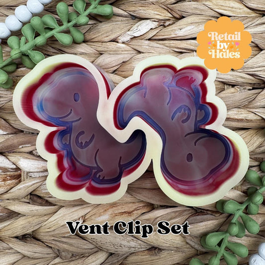 T-Rex Vent Clip Freshie Silicone Mold, aroma bead freshie making supplies, bestselling freshie molds, dinosaur, tyrannosaurus silicone mold