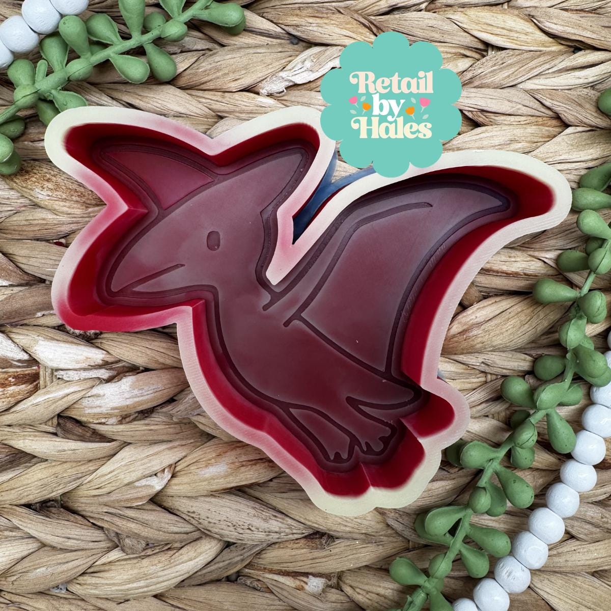 Pterodactyl Freshie Silicone Mold, aroma bead freshie making supplies, bestselling freshie molds, dinosaur, Pterodactyl silicone mold