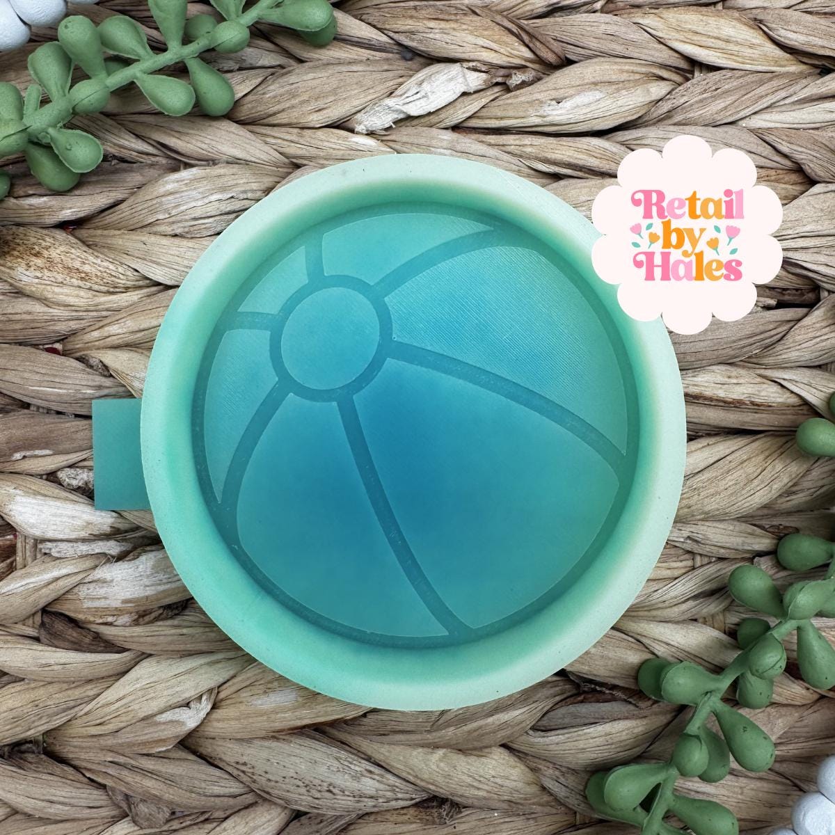 Beach Ball Mold, Summer Freshie Molds, Sun Freshie Mold, Beach Silicone Mold, Easy Freshie Molds for Beginners, Popular Cardstock Molds