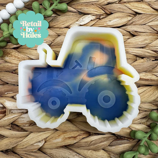 Tractor Freshie Mold, western freshie molds, country molds, best selling freshie mold, farm freshie molds, silicone molds for freshies