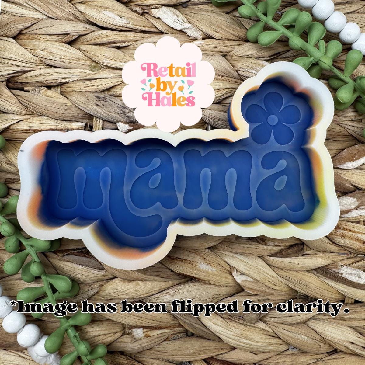 Mama Freshie Mold, Mama with Flower Freshie mold, mom freshie mold, mother's day freshie mold, simple mom freshie mold, beginner freshie