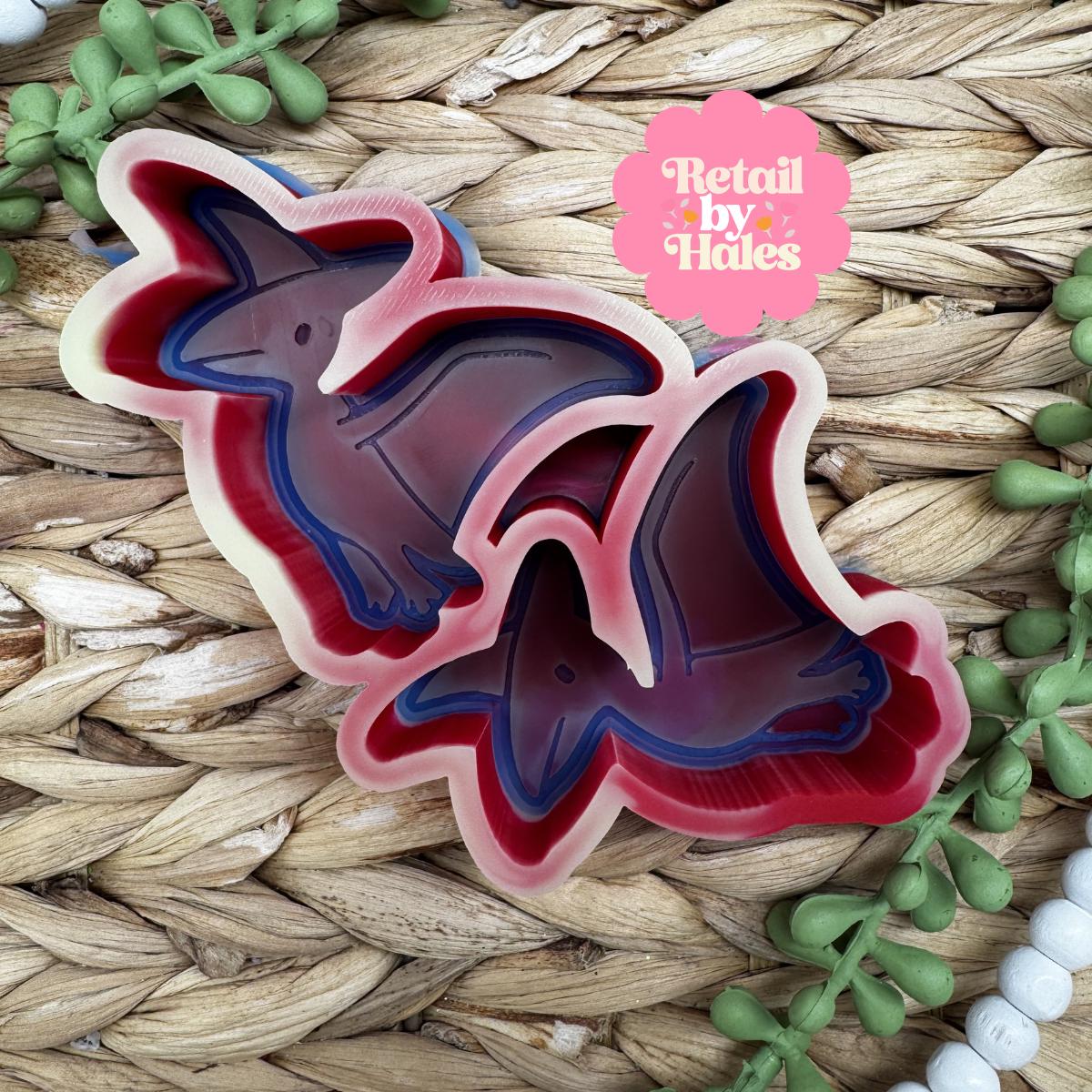 Pterodactyl Vent Clip Freshie Silicone Mold, aroma bead freshie making supplies, bestselling freshie molds, Pterodactyl silicone mold