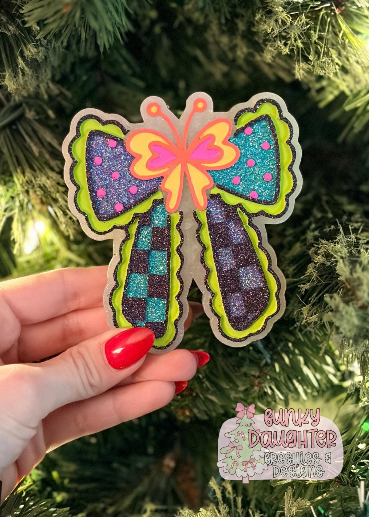 Butterfly Bow Freshie Mold