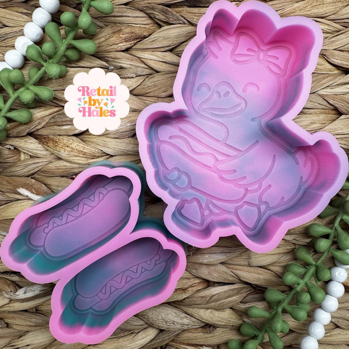 Hotdog Vent Clip Freshie Mold, Summer Freshie Molds, BBQ freshie molds, hotdog soap mold, hotdog wax melt mold, food freshie mold