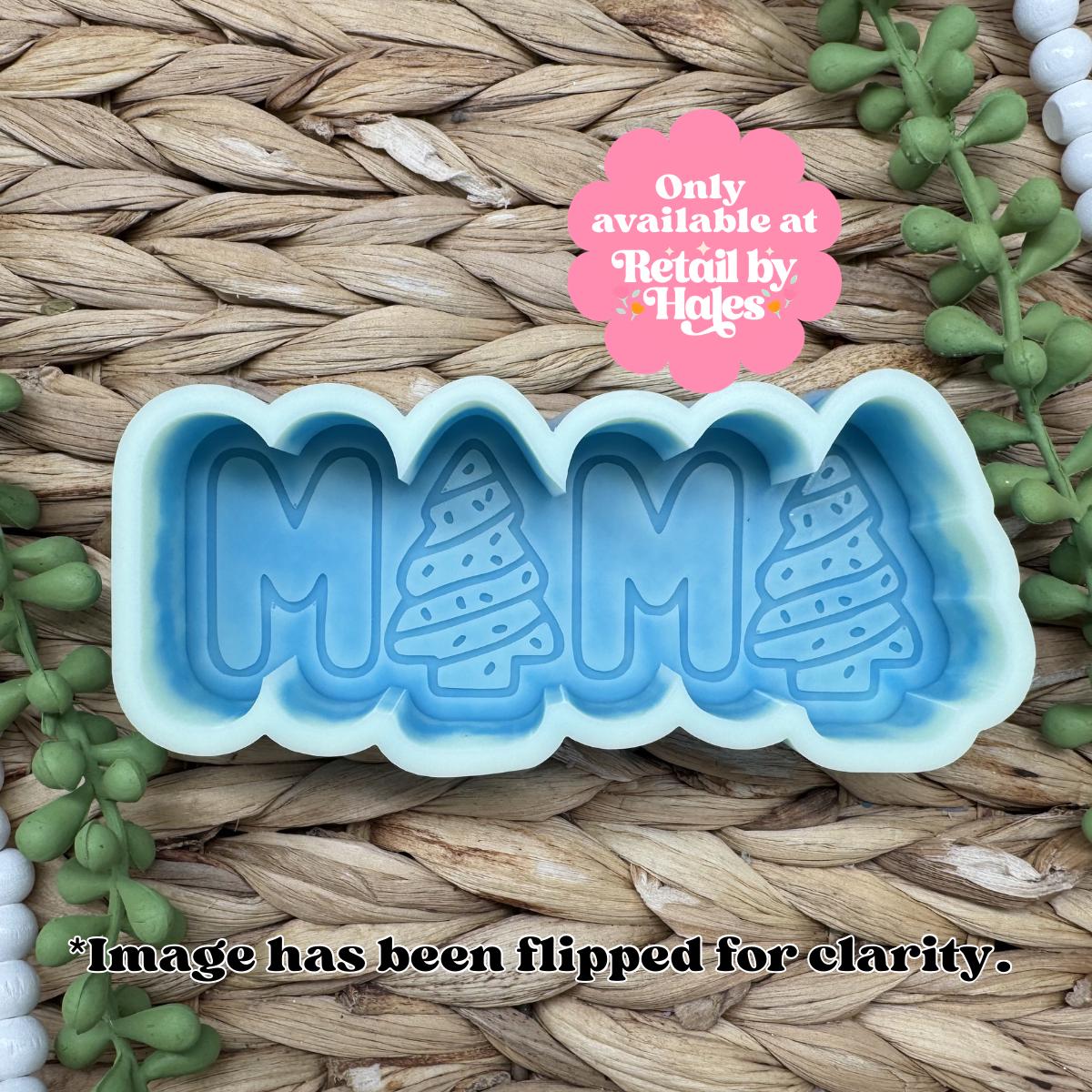 Mama Snack Cake Freshie Mold, freshie making supplies, Christmas freshie mold, cozy winter freshie molds, happy winter silicone mold