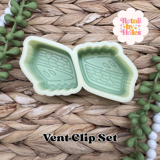 Apple Pie Vent Clip Freshie Mold, Freshie Mold, Fall Freshie Mold, wax melt mold, cozy freshie molds, cute fall mold, Apple Pie Mold