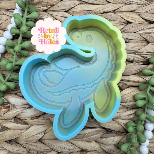 Loch Ness Monster Freshie Mold, Loch ness monster soap mold, Nessie freshie mold, cryptid freshie molds, monster freshie mold