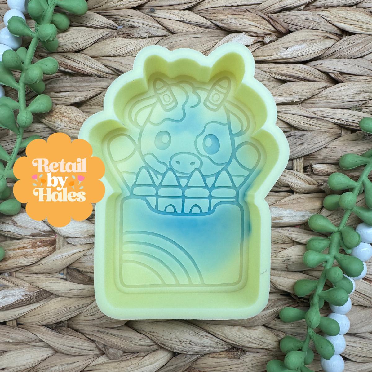 Crayon Cow Freshie Mold, freshie making supplies, western freshie molds, western teacher freshie ideas, school freshie molds, cow soap mold