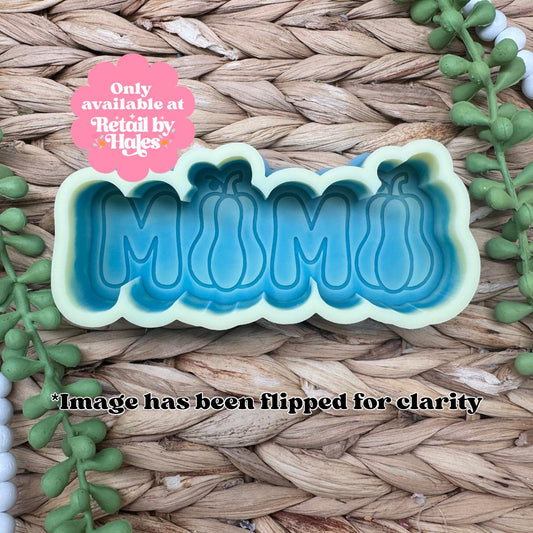 Mama Pumpkin Mold, Mimi Halloween Freshie Mold, Fall Freshie Mold, Ghost Silicone Mold, Funny Freshie Mold, cute pumpkin mold, Autumn molds