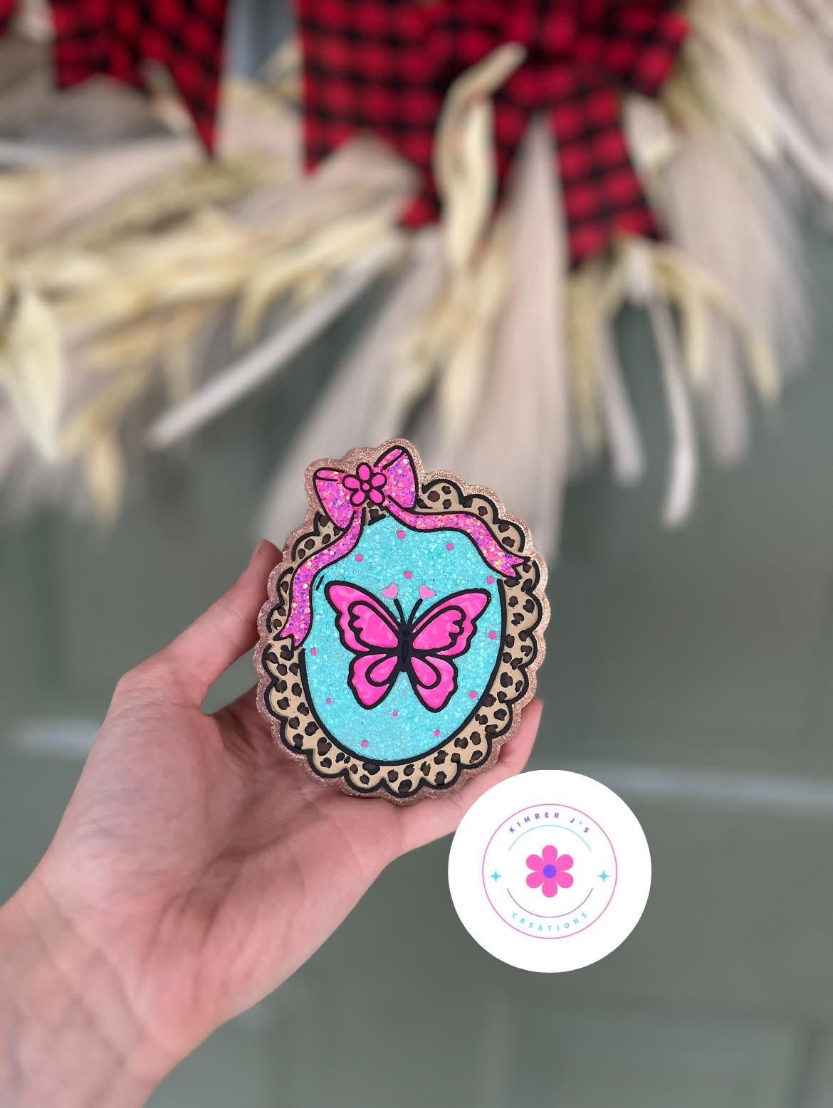 Butterfly Frame Freshie Mold