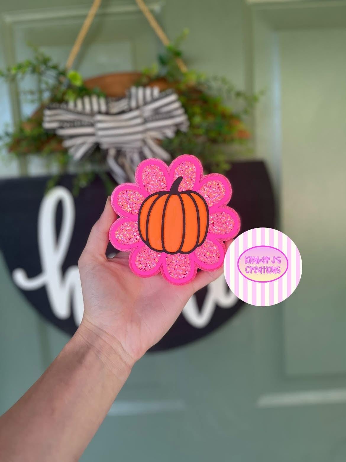 Pumpkin Flower Mold, Halloween Freshie Mold, Fall Freshie Mold, Fall Silicone Mold, Funny Freshie Mold, cute pumpkin mold, Autumn molds