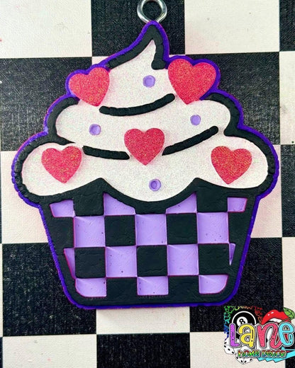 Valentine Cupcake Freshie Mold, Baking Silicone Molds, Bakery Freshie Mold, Cake Soap Mold, Food Freshie Mold, Freshie Molds for Baking