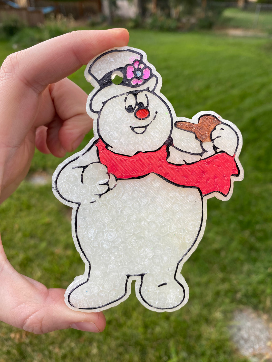 Frosty Snowman Freshie