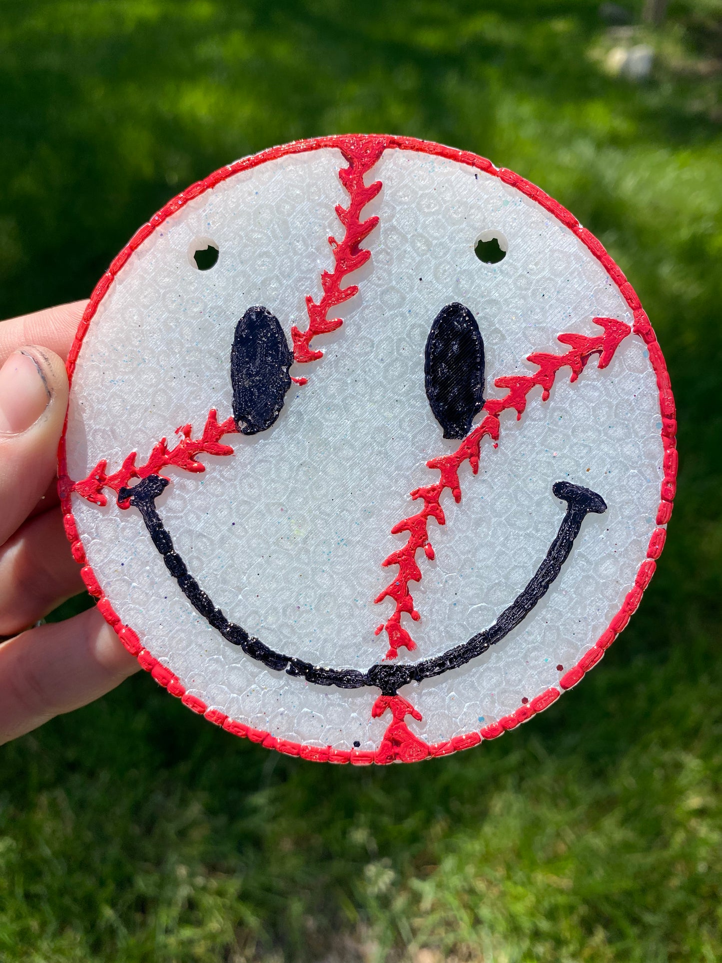 Baseball Smile Freshie