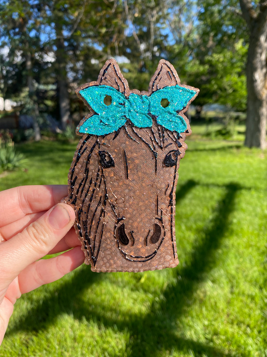 Horse with Bow Freshie