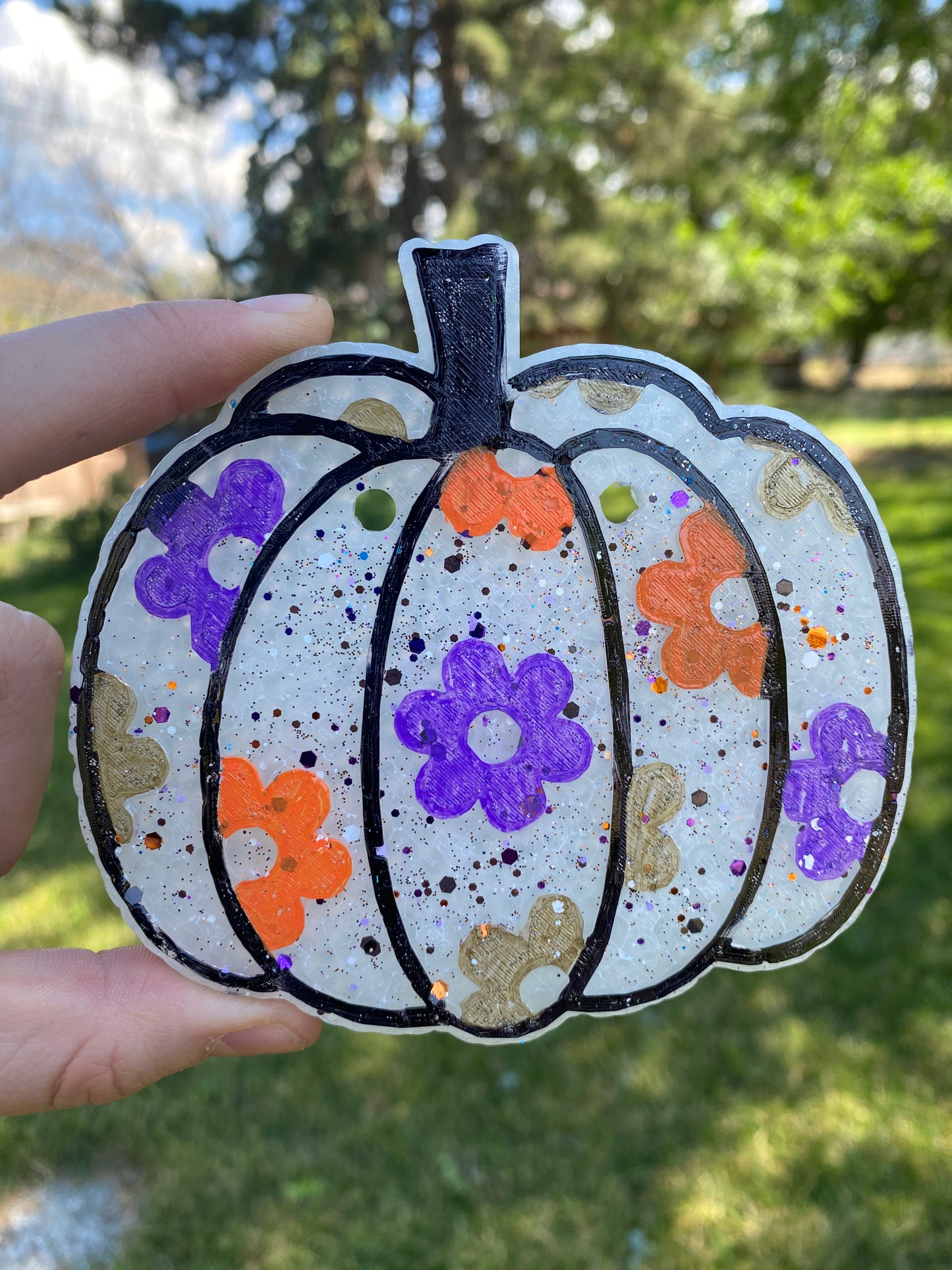 Flower Floral Pumpkin Freshie