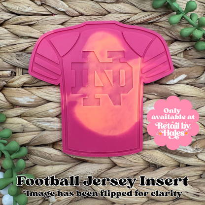 Notre Dame Football Jersey Insert Freshie Mold