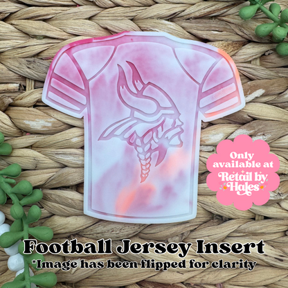Vikings Football Jersey Insert Freshie Mold