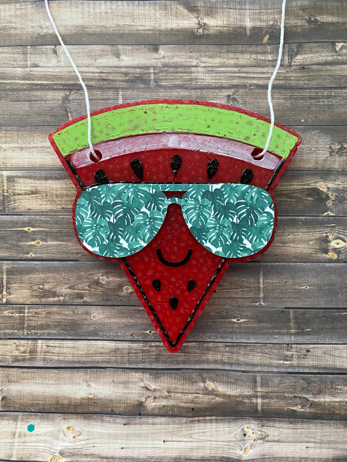 Watermelon Pattern Glasses Freshie