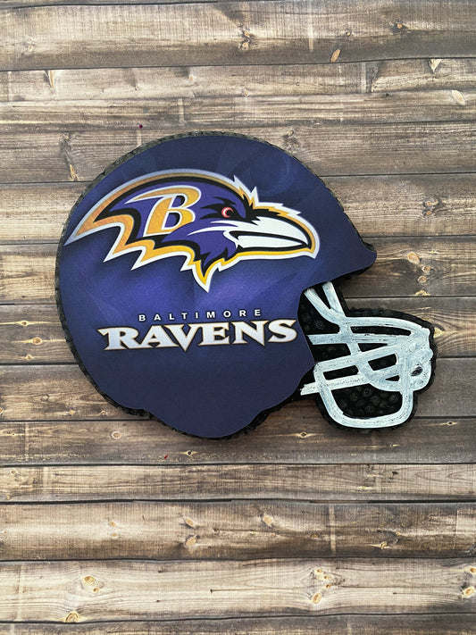 Raven Football Helmet Freshie