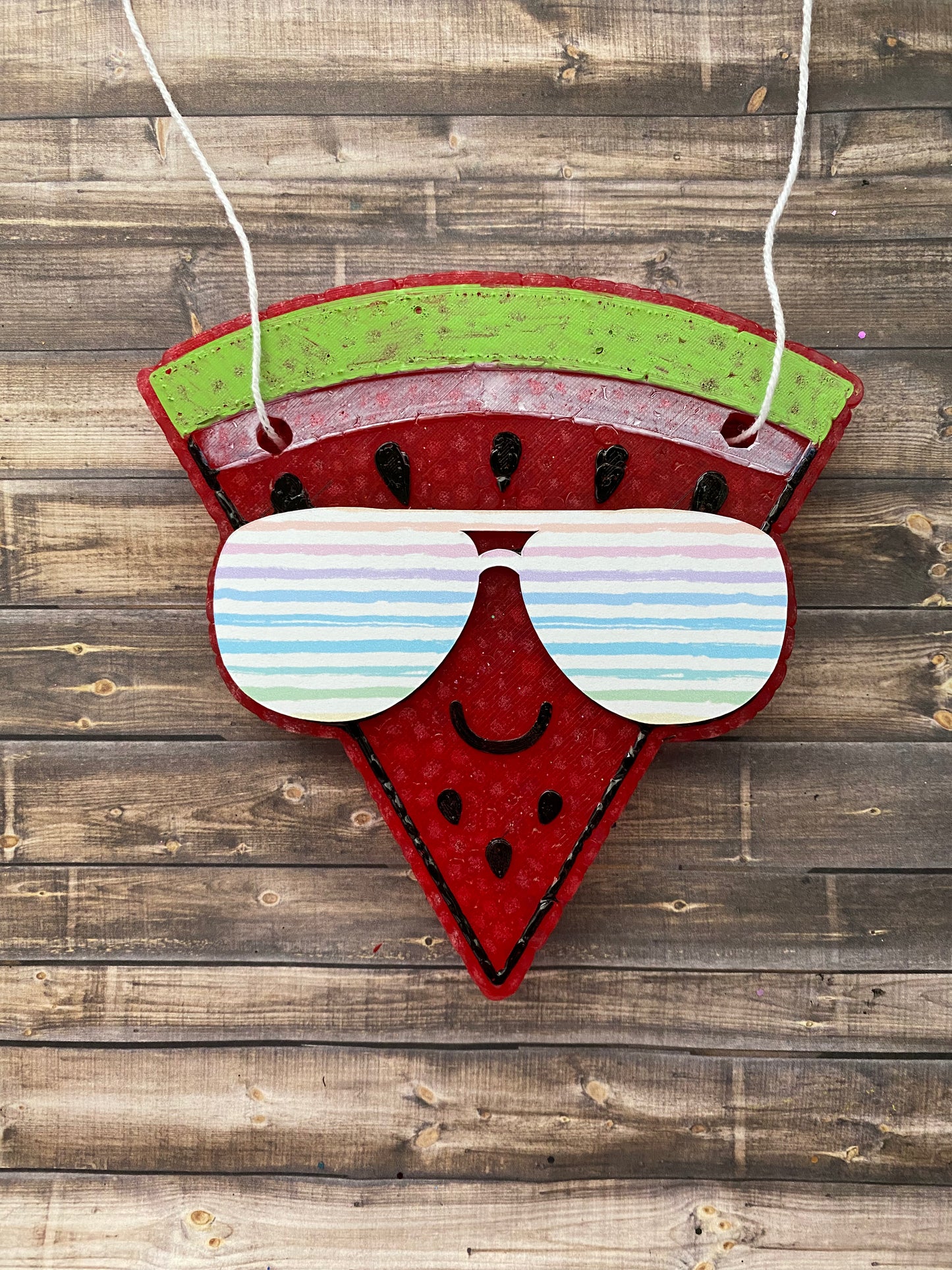 Watermelon Pattern Glasses Freshie