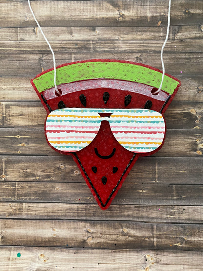 Watermelon Pattern Glasses Freshie