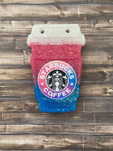 Load image into Gallery viewer, Galaxy Bucks Coffee Cup Freshie
