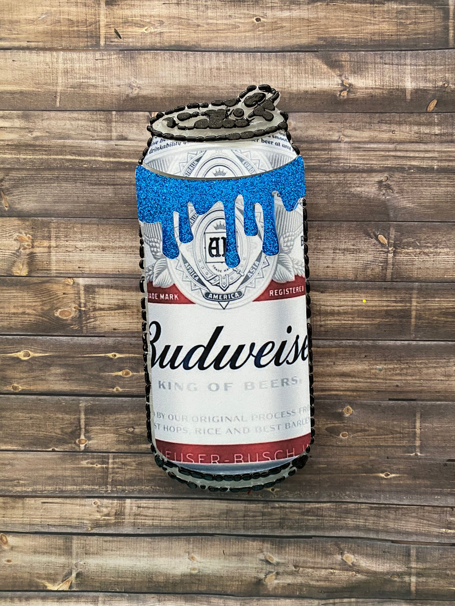 Budweize Beer Drip Can Freshie