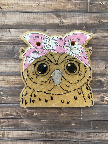 Owl with Bow Freshie