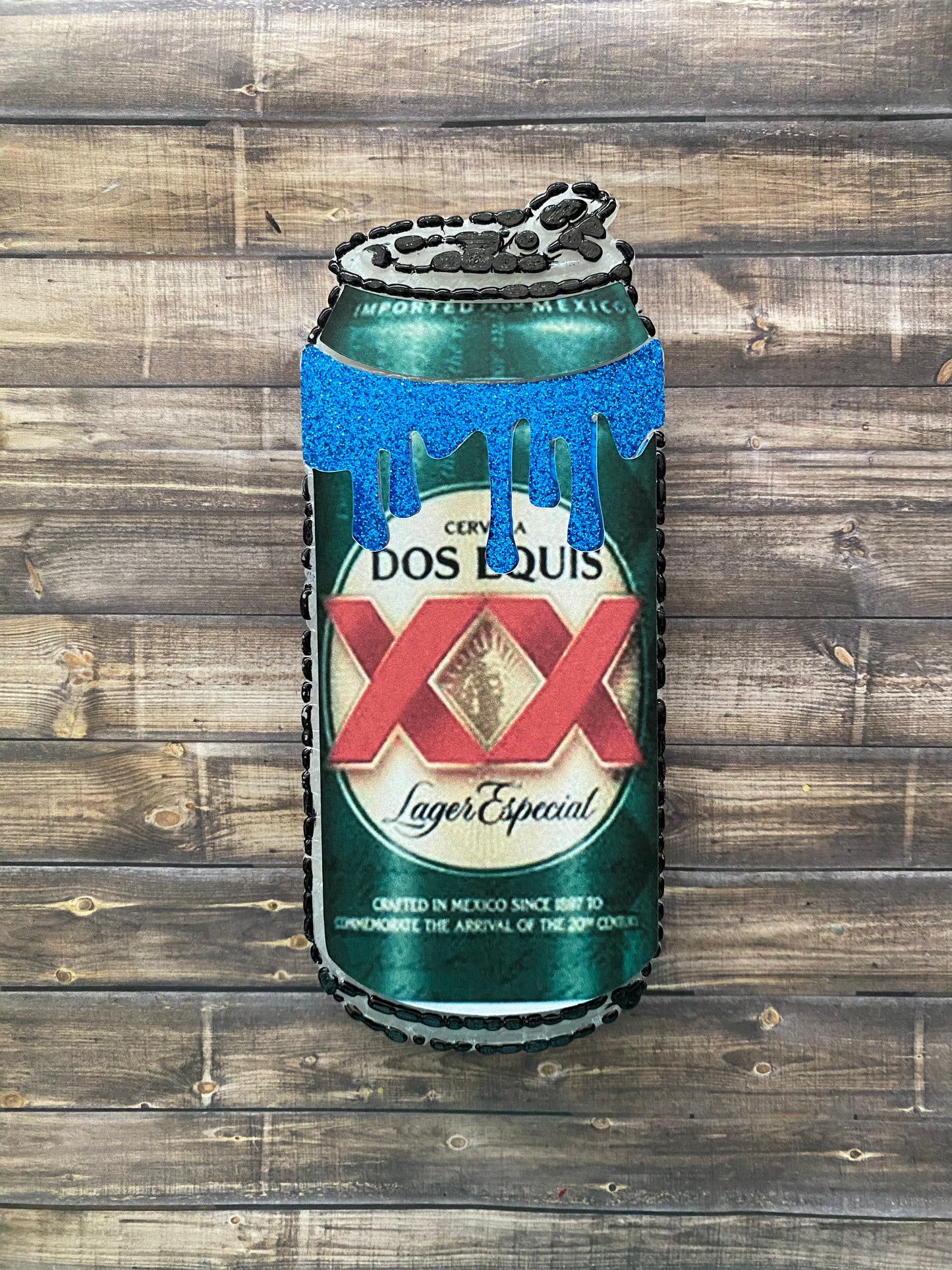 Dos Equis XX Beer Drip Can Freshie