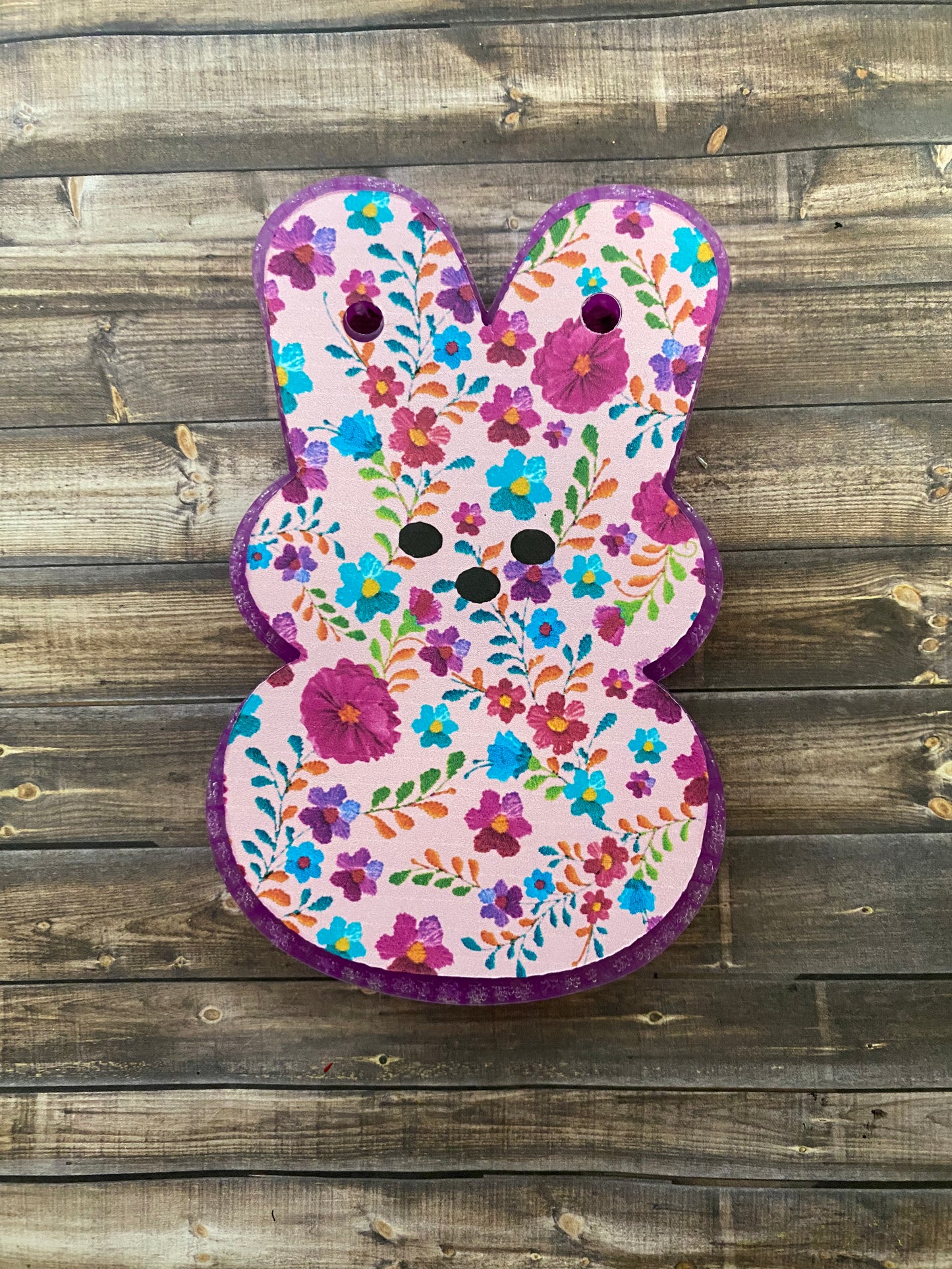 Printed Peep Bunny Freshie