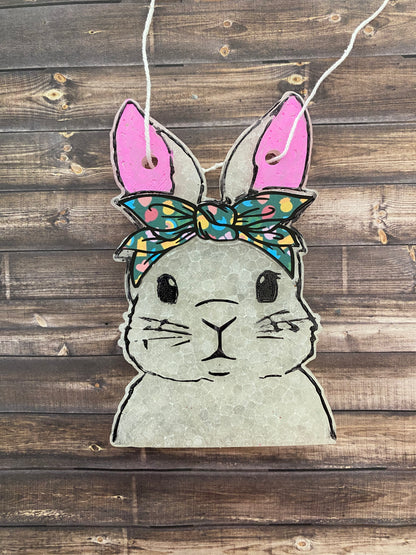 Bunny Rabbit with Bow St. Patrick Freshie