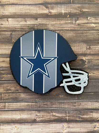 Cowboy Football Helmet Freshie