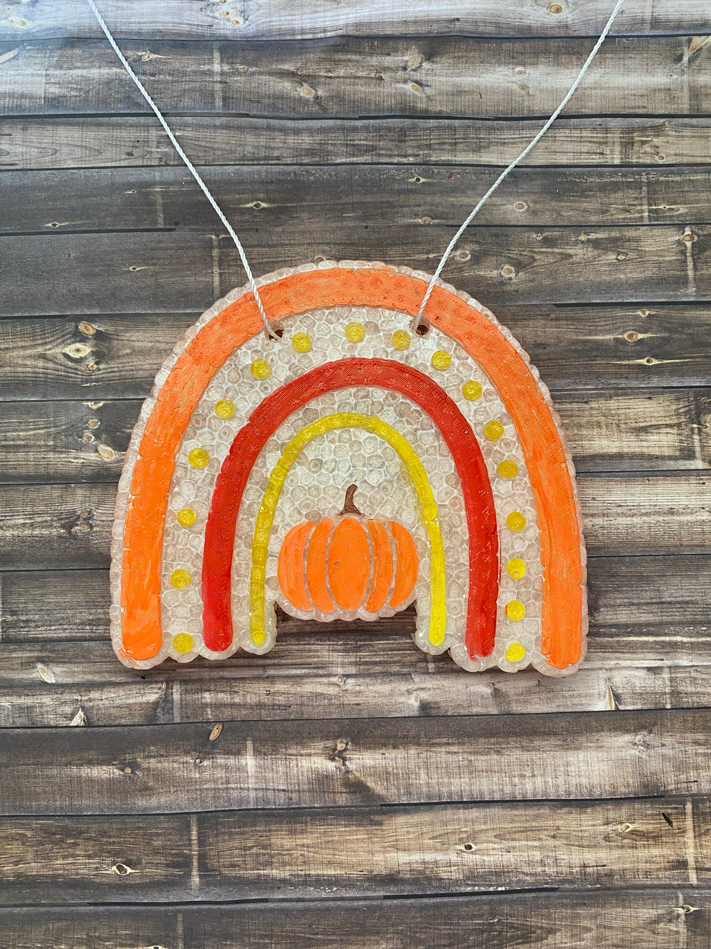 Boho Rainbow Pumpkin Freshie