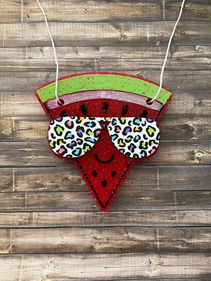 Watermelon Pattern Glasses Freshie