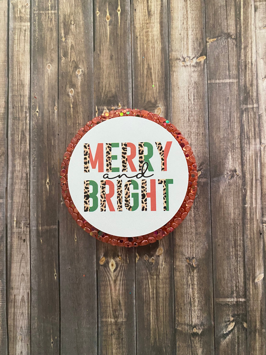 Merry and Bright- Green and Red Freshie