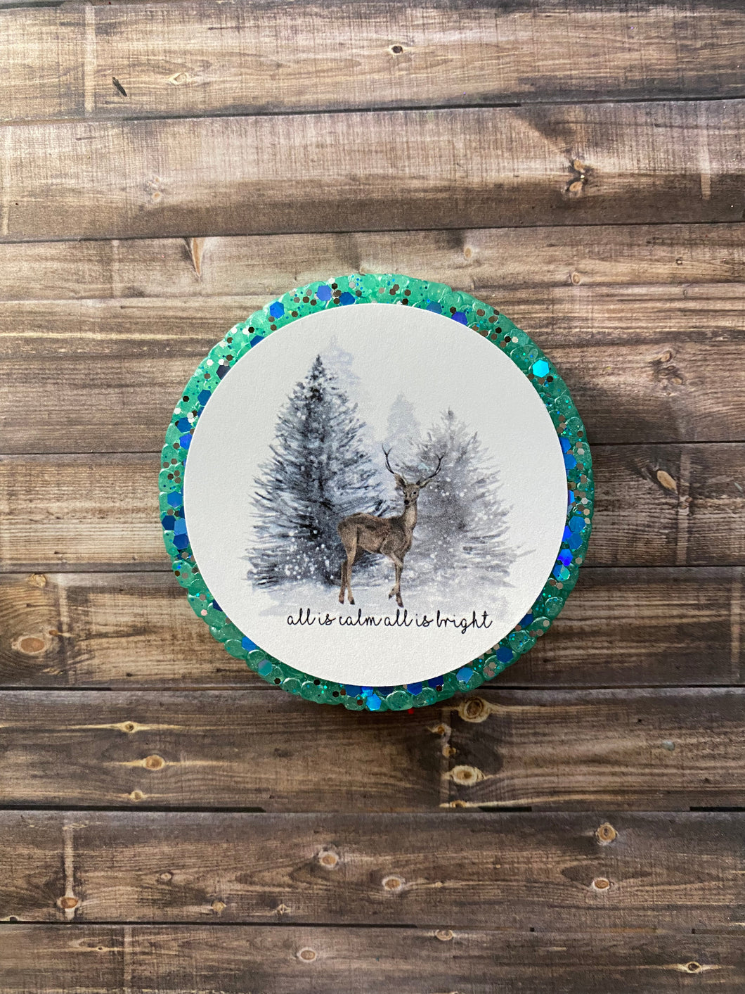 All Is Calm Deer Freshie